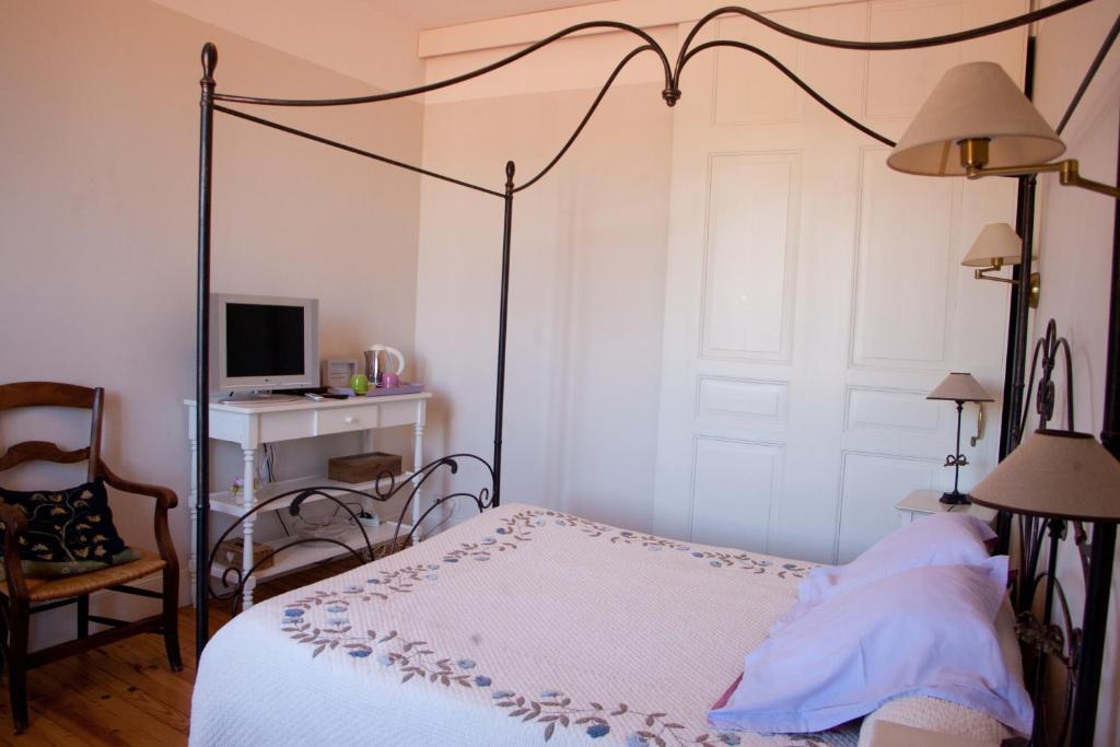 Chambres D'Hotes Les Pratges Figeac Rom bilde